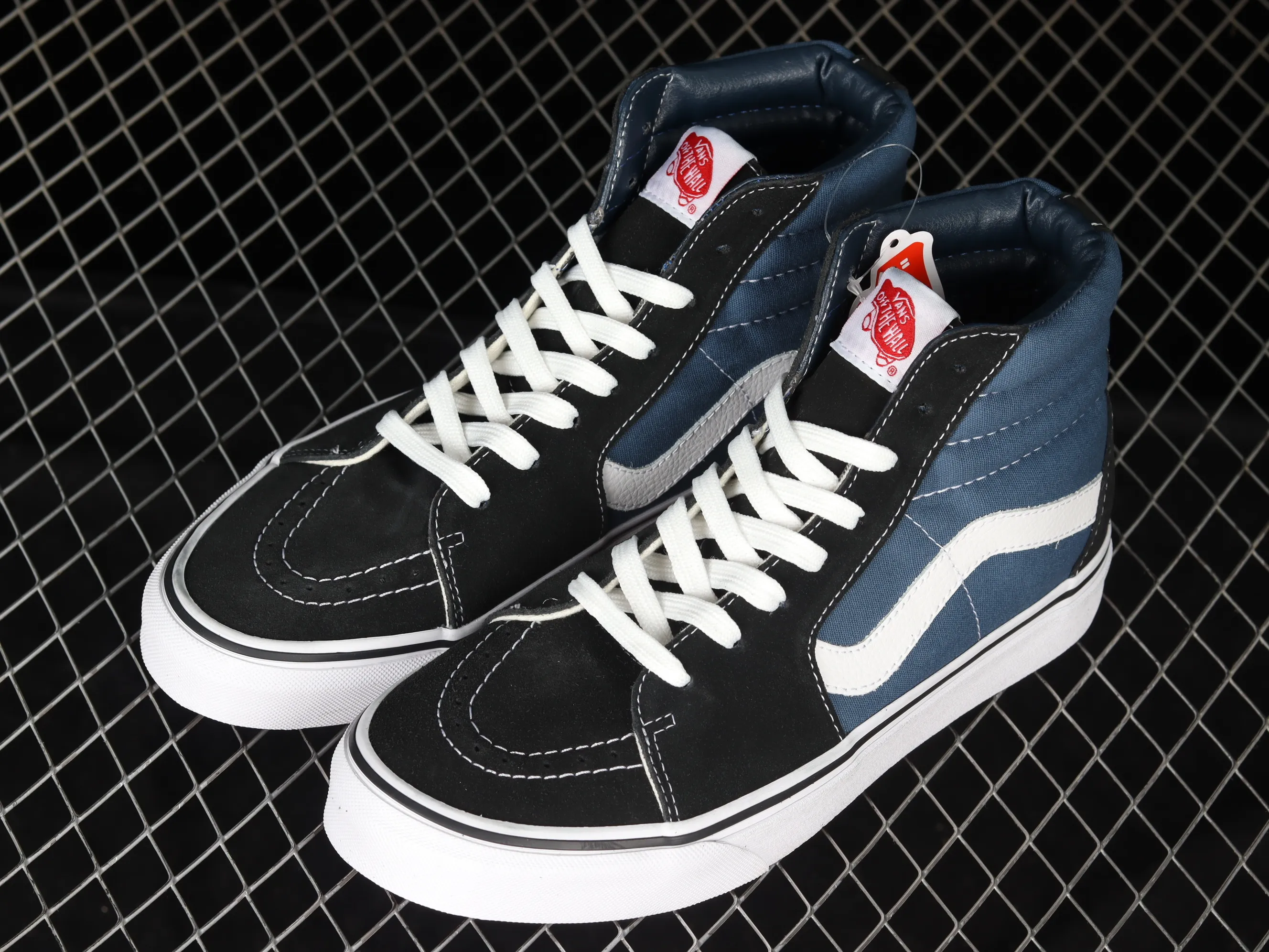 All categories Vans Vans series Vans Hi Vans high-top Vans Old Skool Vans classic blue high-top casual sneakers VN000D5INVY